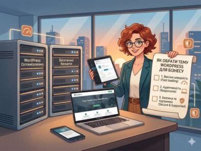 Як обрати тему WordPress для бізнесу