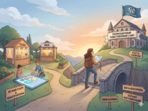 Own website vs. builders like (Tilda, Wix)